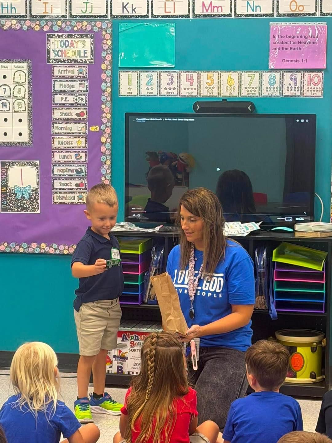 KCA preschool classroom
